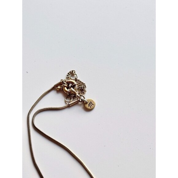 MADEWELL Brass Silver Triangle Cluster Princess Necklace - Picture 7 of 9